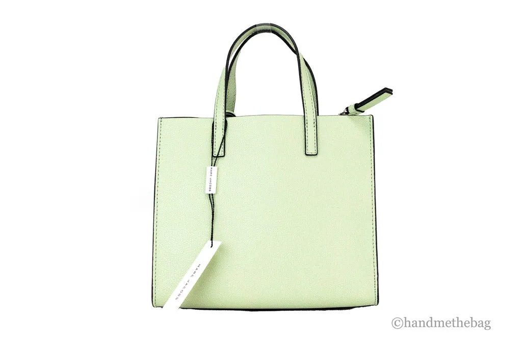 Marc Jacobs Mini Grind Mint Green Pebbled Leather Tote