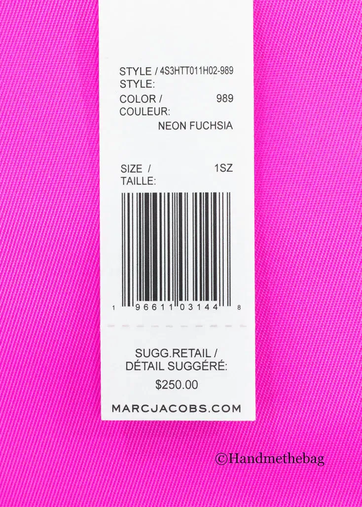 Marc Jacobs - Small Nylon Tote Bag