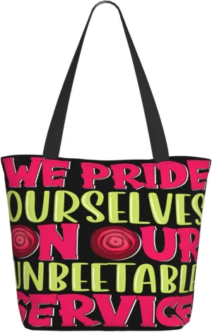 Mardi Gras Beads Mask Feathers Tote Bag for Women Lightweight Shopping Handbag Large Capacity Shoulder Bag