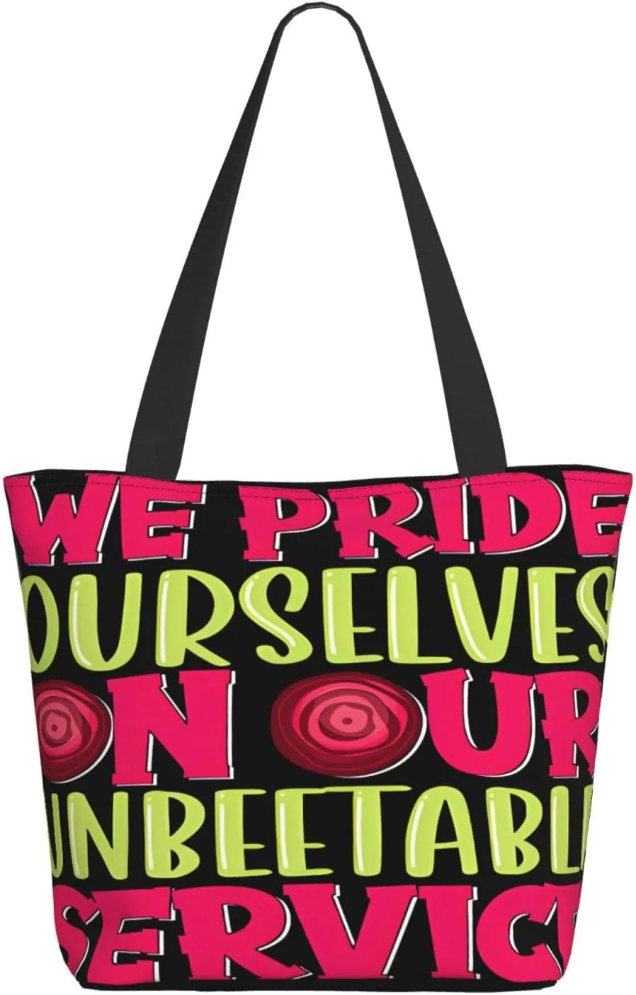 Mardi Gras Beads Mask Feathers Tote Bag for Women Lightweight Shopping Handbag Large Capacity Shoulder Bag