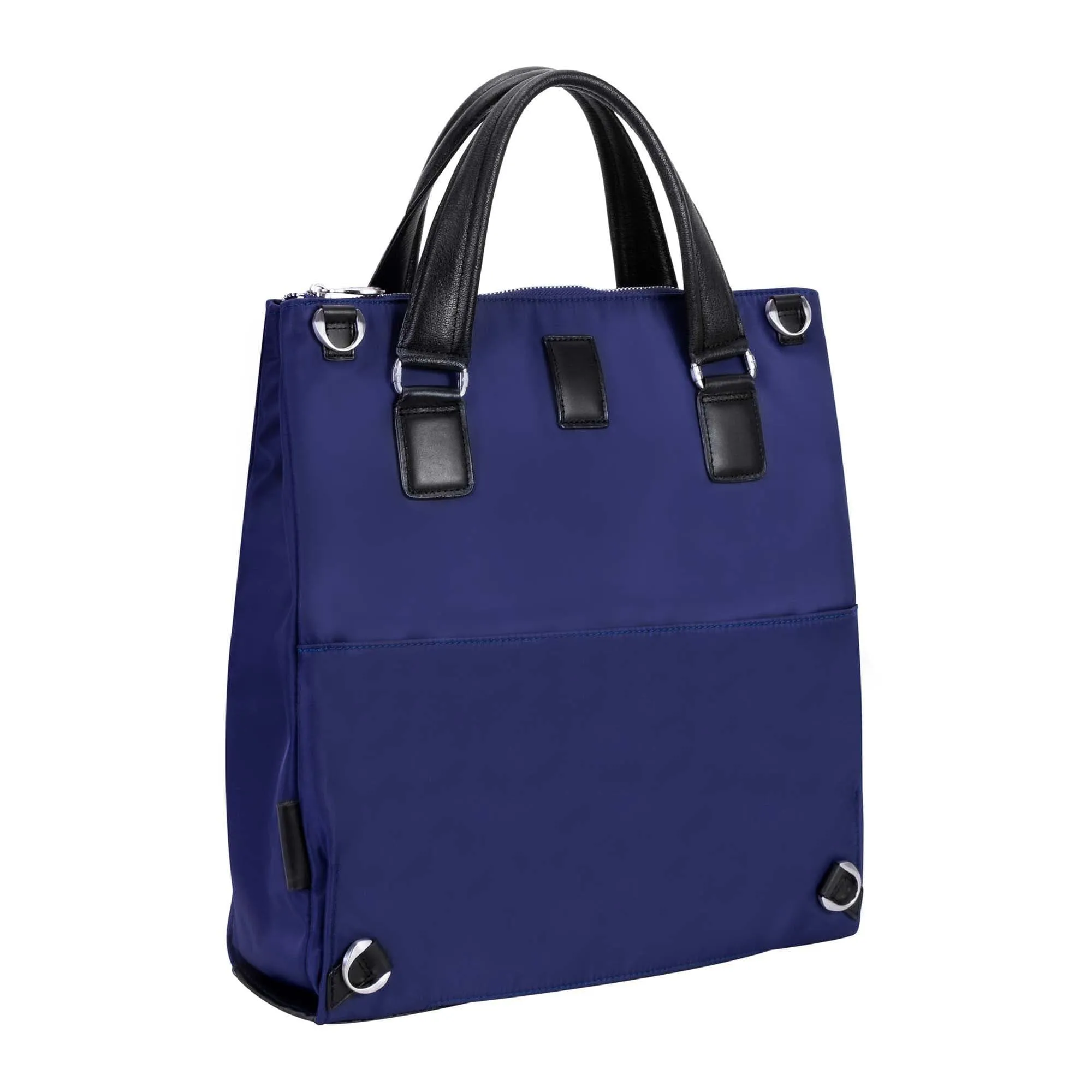 McKlein USA Sofia 3-In-1 Nylon Ladies Convertible Backpack Tote Bag