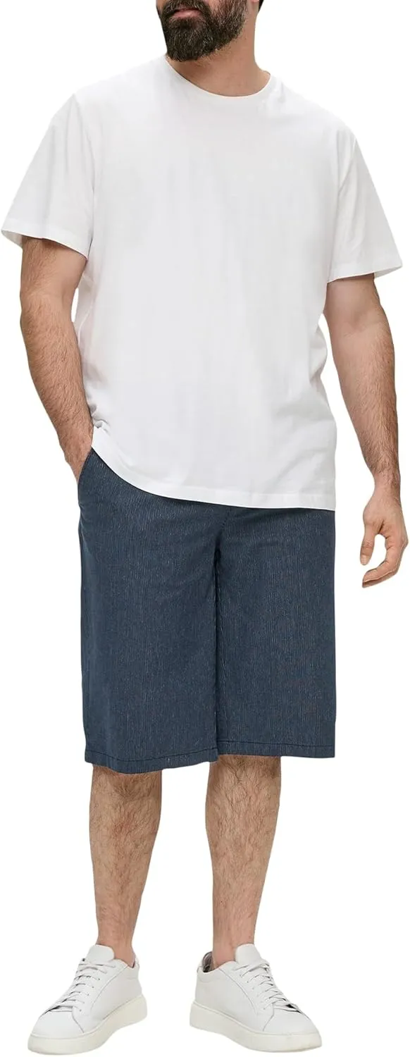 Men Bermuda Shorts with Drawstring, Relaxed fit