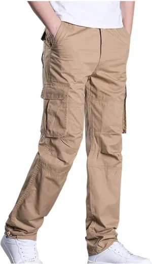 Men Hiking Pants Tactical Pants for Men Stretch Slim Fit Mens Lightweight Pants Summer Men's Cargo Pants