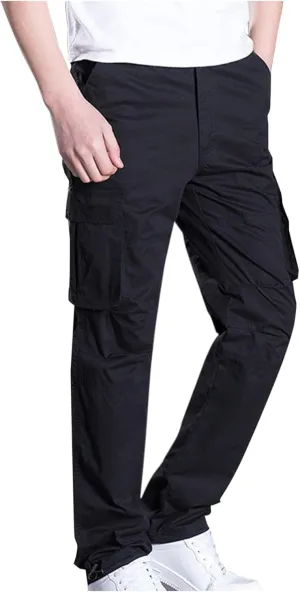 Men Hiking Pants Tactical Pants for Men Stretch Slim Fit Mens Lightweight Pants Summer Men's Cargo Pants