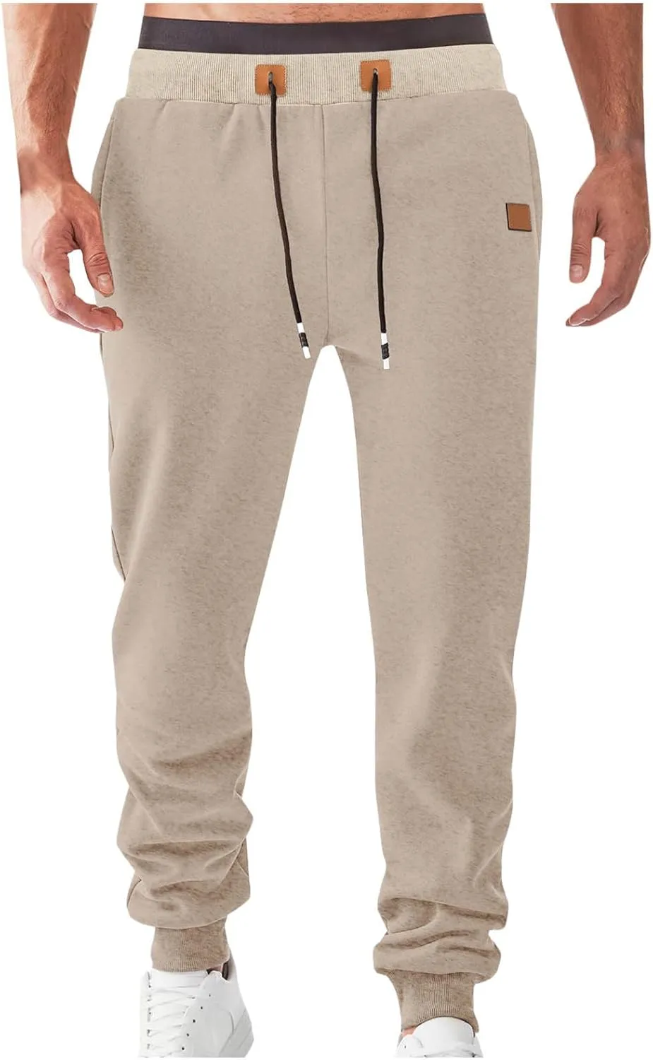Mens Jogger Pants Athletic Sport Training Drawstring Sweatpants with Pocket Elastic Waist Running Gym Pants