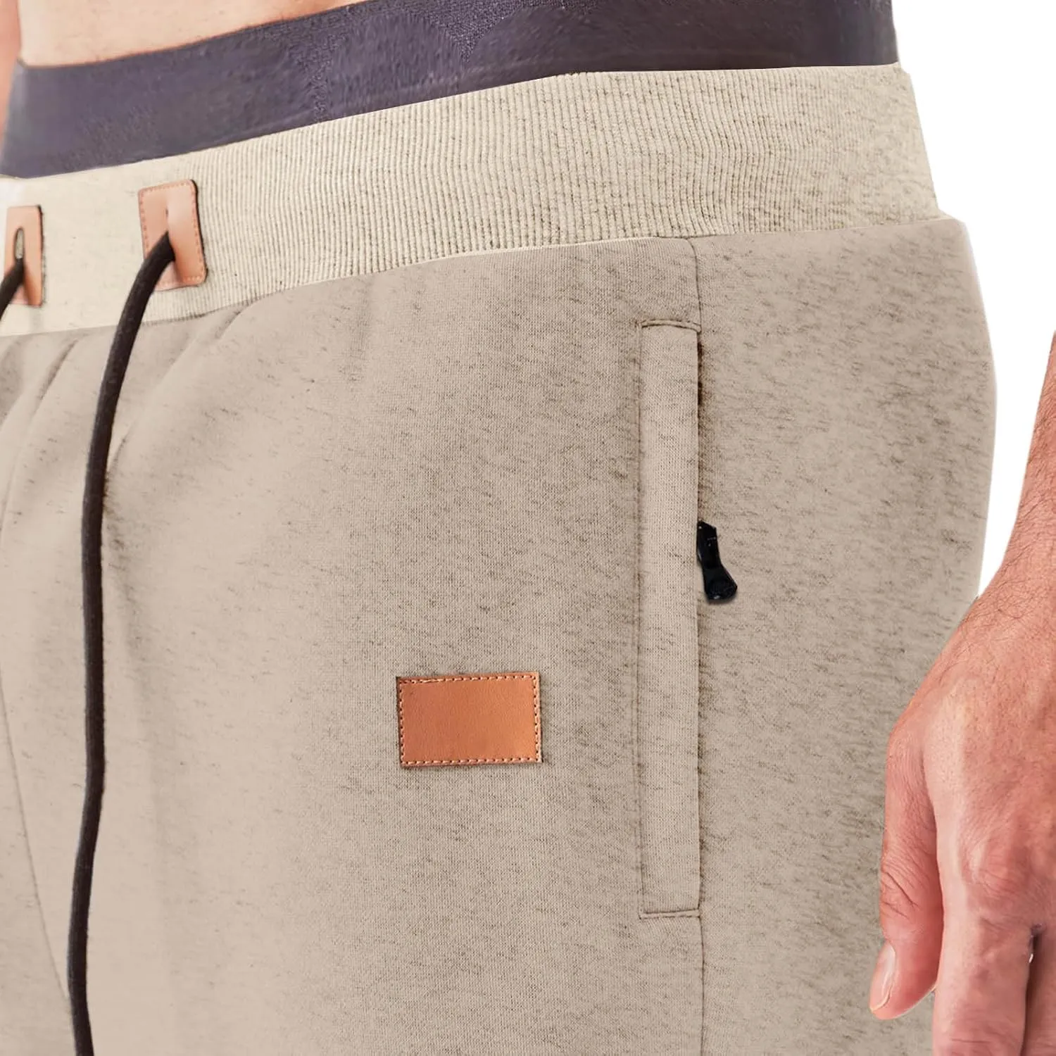 Mens Jogger Pants Athletic Sport Training Drawstring Sweatpants with Pocket Elastic Waist Running Gym Pants