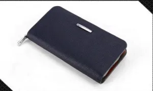 Men's leather handbag cross section