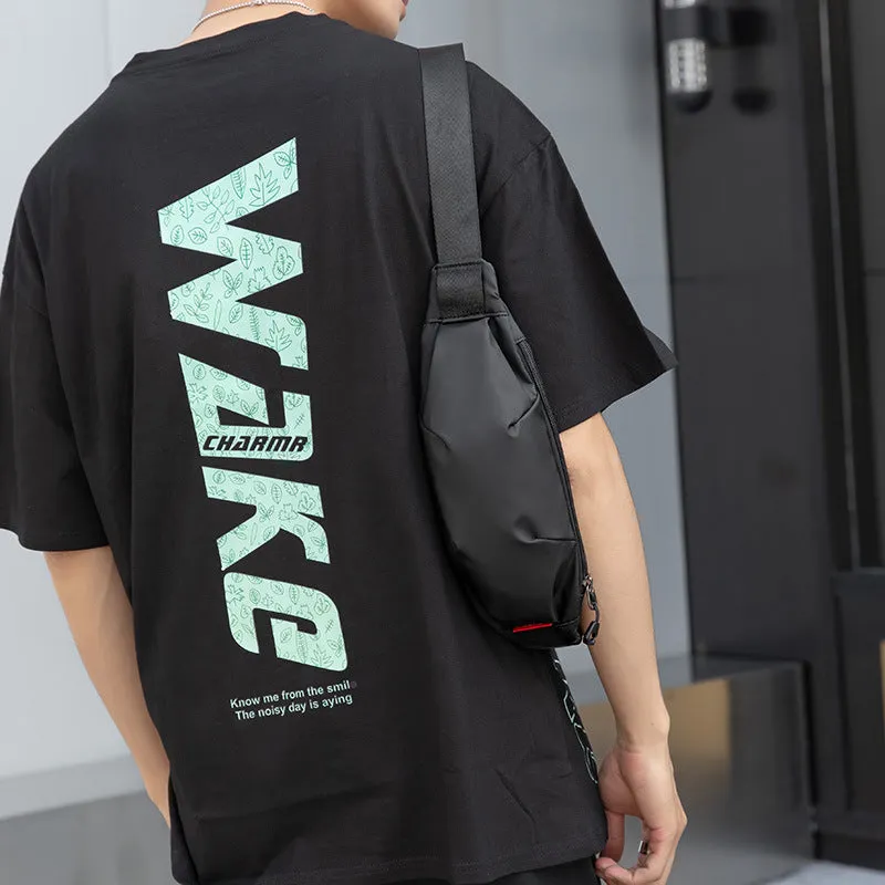 Men's Mini Fashion Trendy Mobile Lightweight Men's Chest Bags