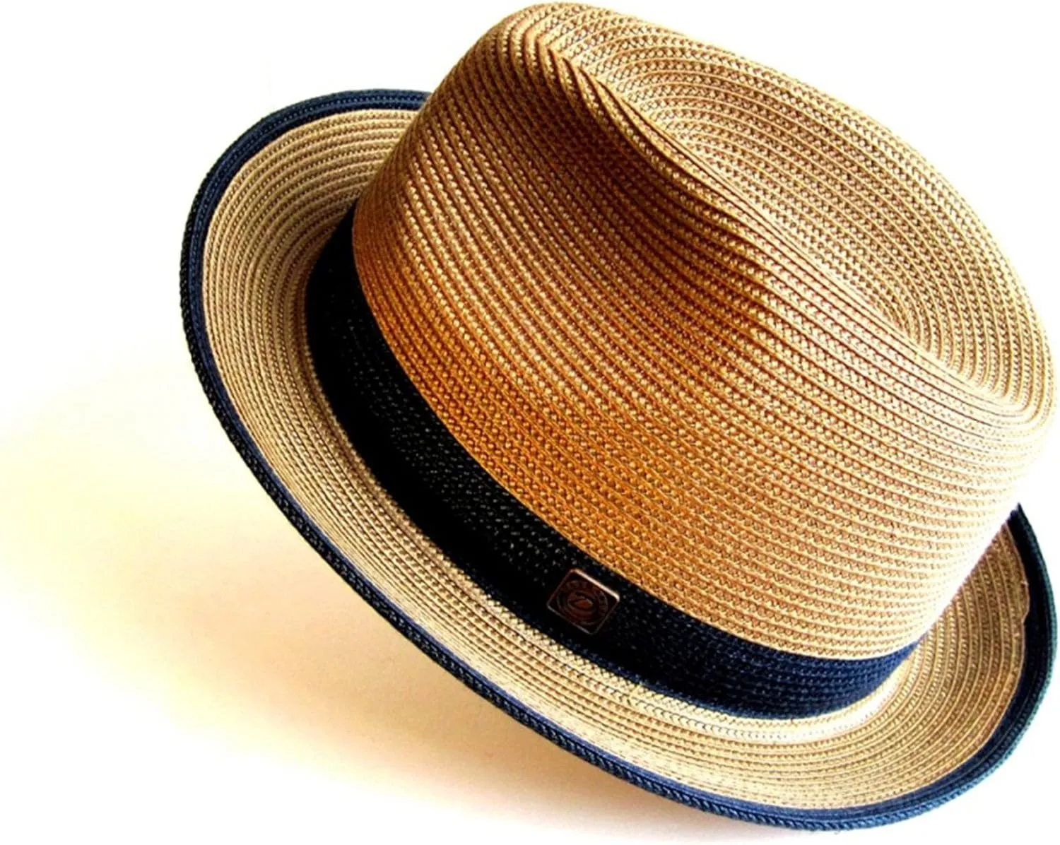 Mens Summer Crushable & Packable Straw Fedora Hat - Florence