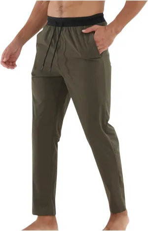 Mens Sweatpants Joggers Mens Sweatpants Tapered Gym Running Workout Pants Athletic Drawstring Joggers with Pockets