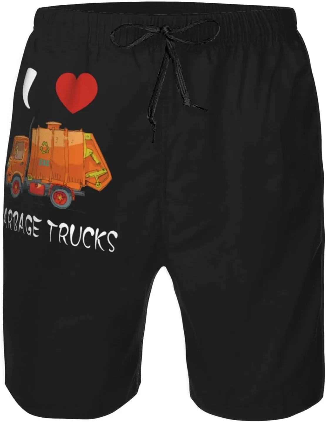 Men's Swim Trunks Beach Shorts Drawstring Quick Dry Running Shorts Comfortable Loose Gym Shorts Swimsuit Pants with Pockets