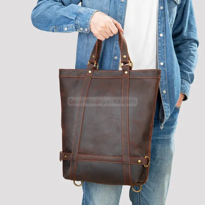 Mens Tote Backpack