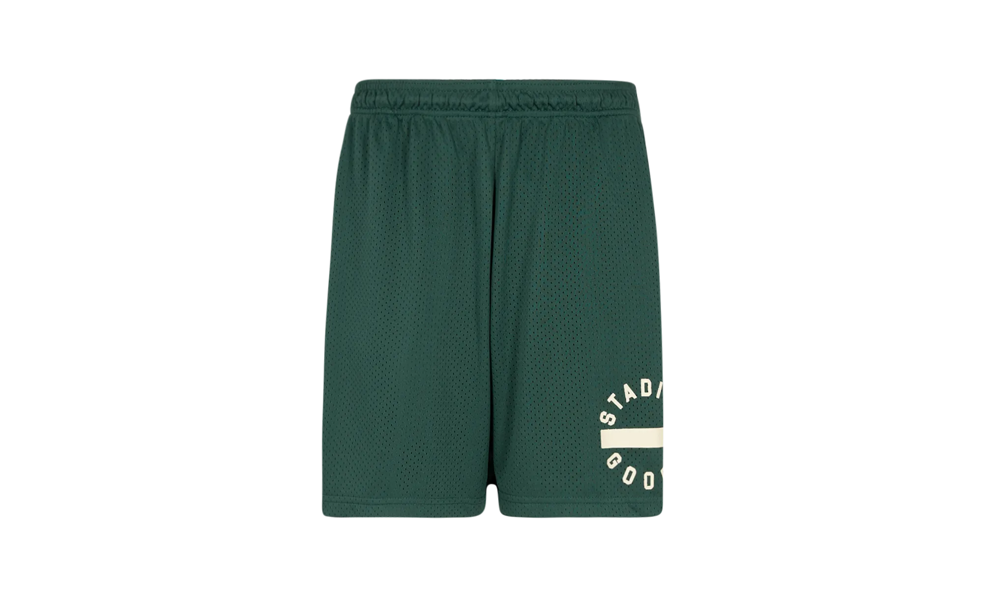 Mesh Gym Shorts "Green/Cream"