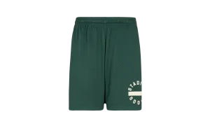 Mesh Gym Shorts "Green/Cream"