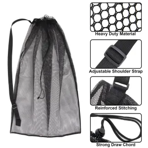 Mesh Laundry & Sports Bag - 40 X 30 Inches NoveltiesMart Wholesale