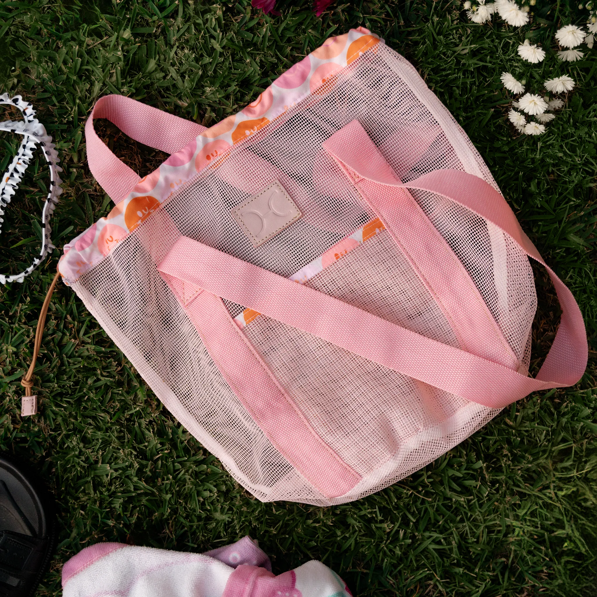 Meshie Bucket Bag PINK