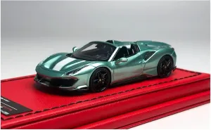 Metal Die Cast Toy Cars 1:64 for 488 Pista Convertible Supercar Resin Car Model Suitable for Adult Collection Ornaments for Home Or Office Décor