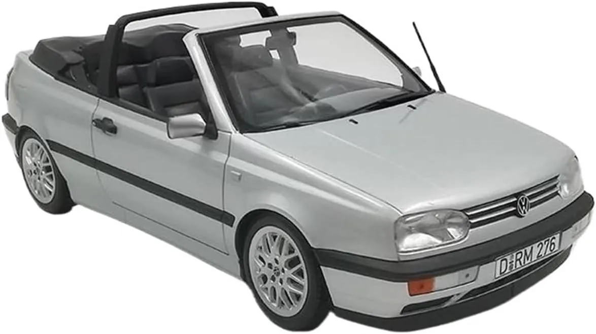 Metal Die Cast Toy Cars Diecast 1:18 Scale for Golf 1995 Convertible Car Model Toys Adult Fans Souvenirs Collection Display for Home Or Office Décor