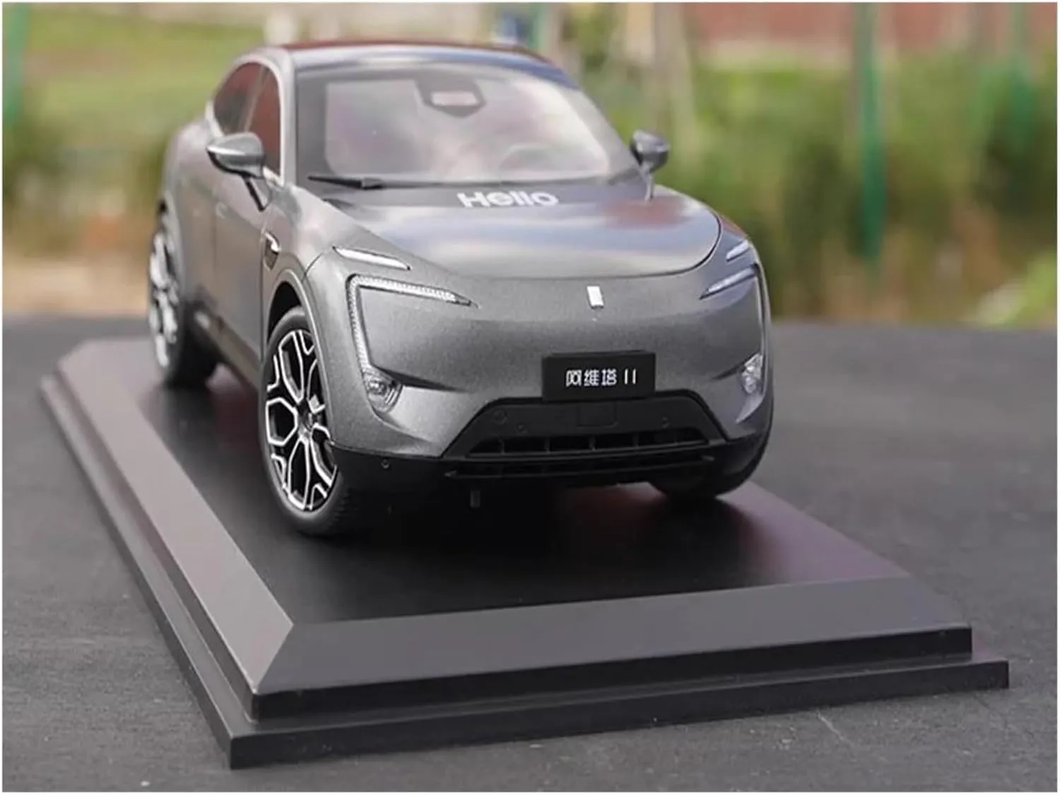 Metal Vehicles Toys 1:18 for Avatr 11 Simulation Alloy Model Static Souvenir Model Display Gift Vehicle Toys Decoration Home Or Office Décor(Black)