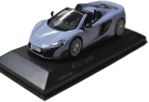 Metal Vehicles Toys 1:43 for McLaren 675LT Spider Convertible Simulation Resin Car Model Gifts Display Vehicle Toys Home Or Office Décor