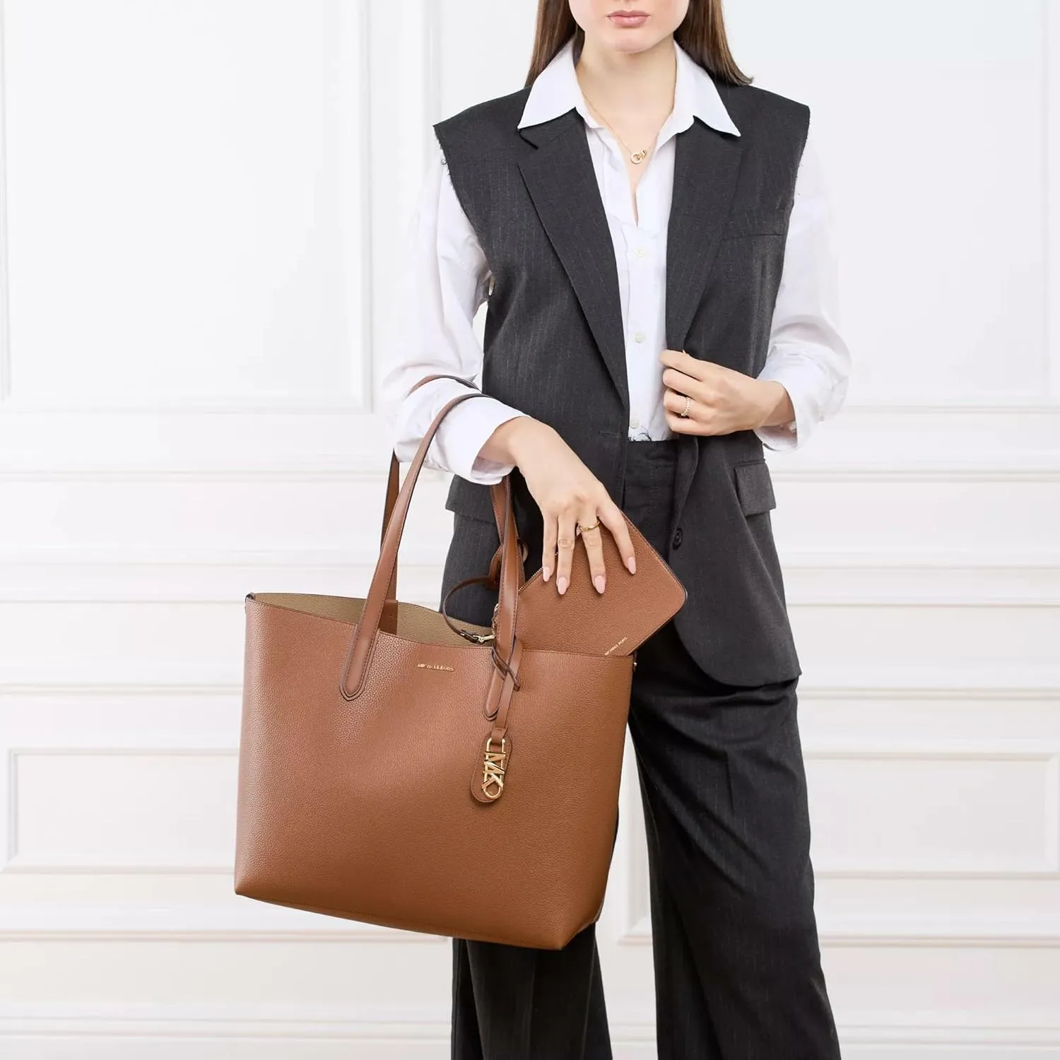 Michael Kors Eliza Extra Large East/West Reversible Tote