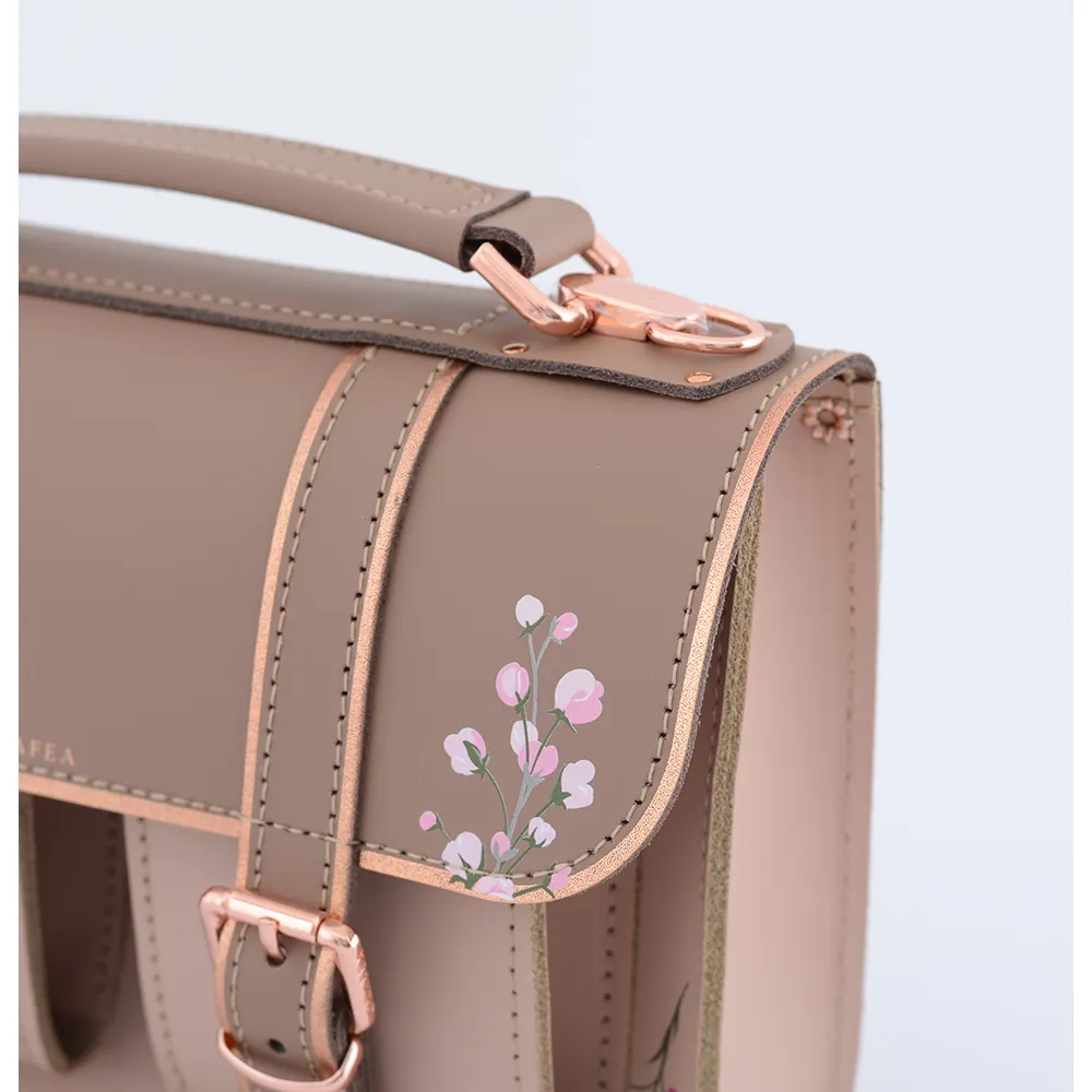 MICRO BROWN KIMONO