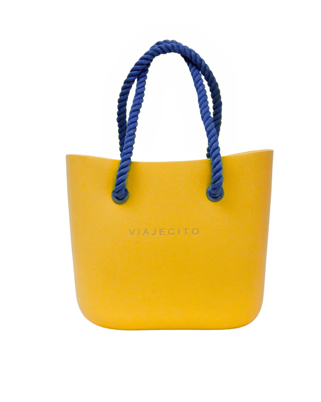 Midi Beach Tote Set - Camel Yellow with Natural Lining