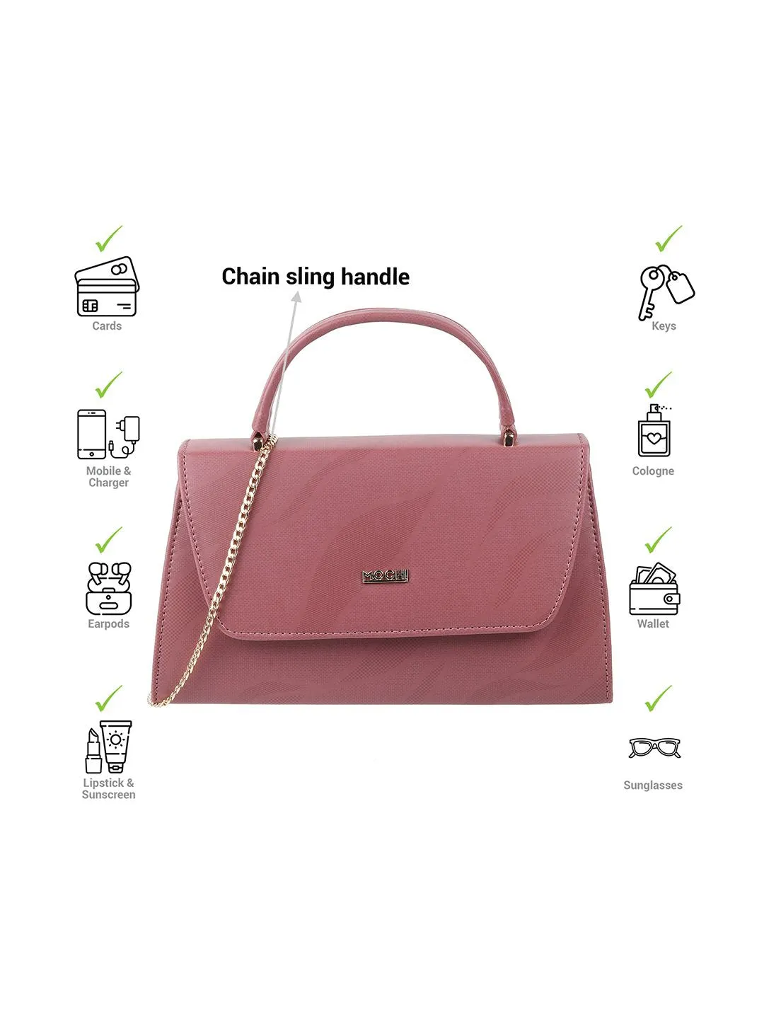Mochi Textured Structured Satchel
