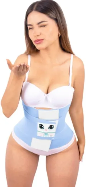modaking peru waist trainer- small waist Blue