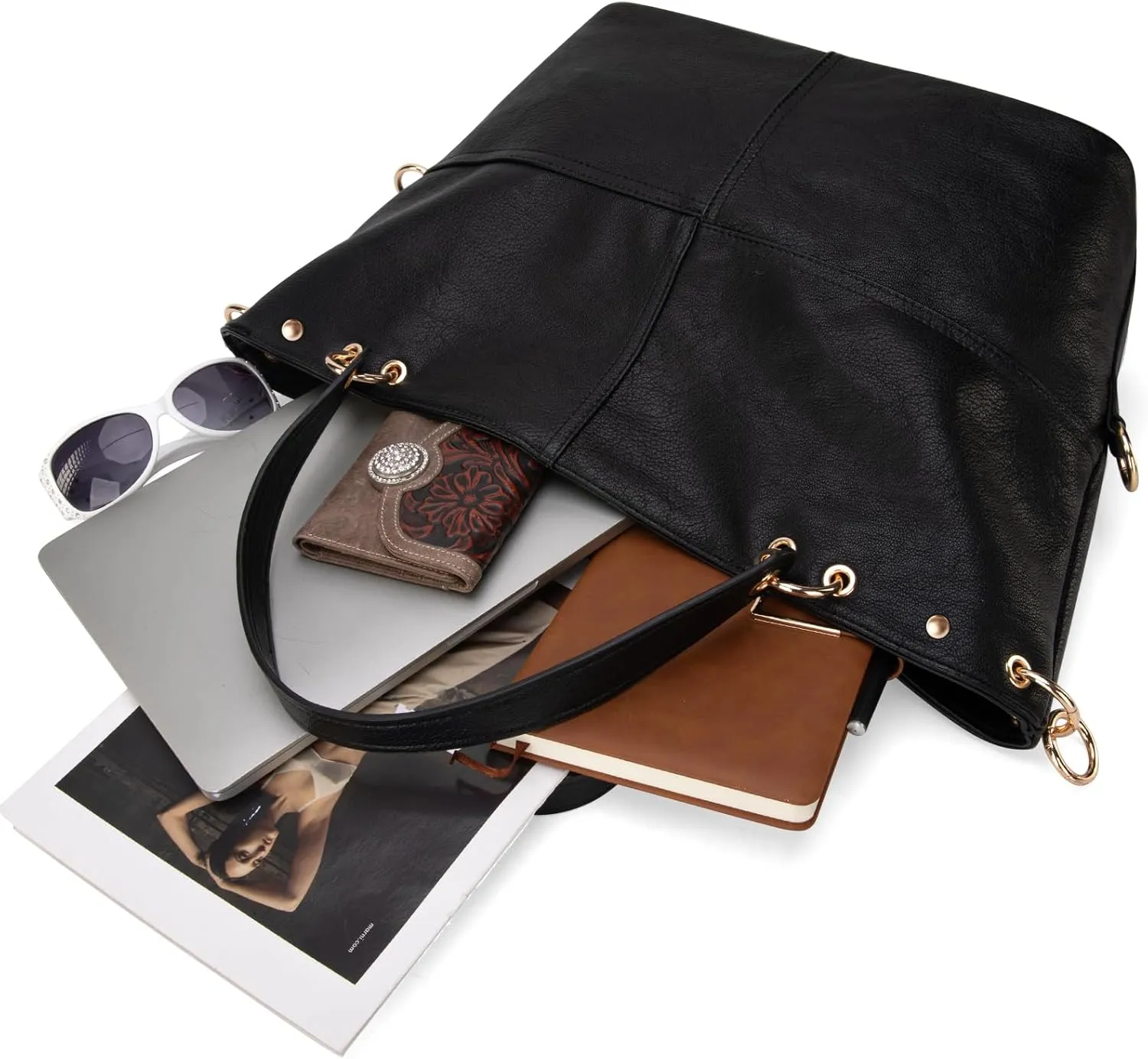 Montana West Tote Bag for Women Hobo Handbag Shoulder Top-handle Purses