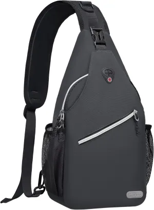 MOSISO Sling Backpack, Multipurpose Crossbody Shoulder Bag Travel Hiking Daypack