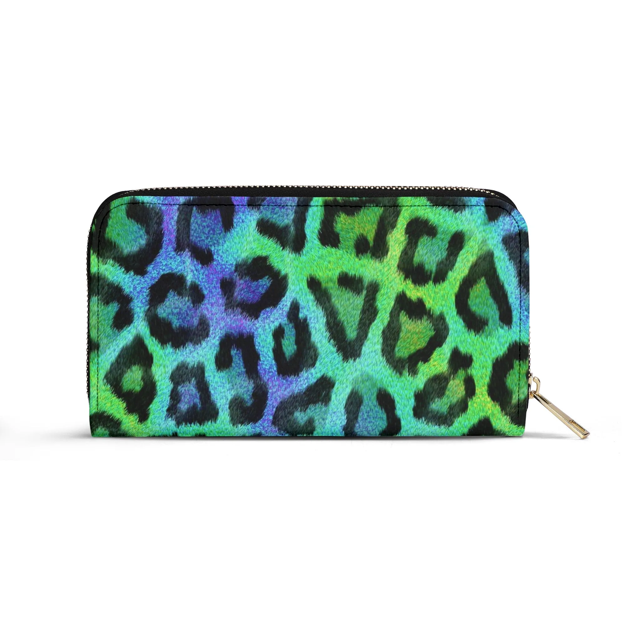 Multicolored Leopard Print PU Leather Wallet