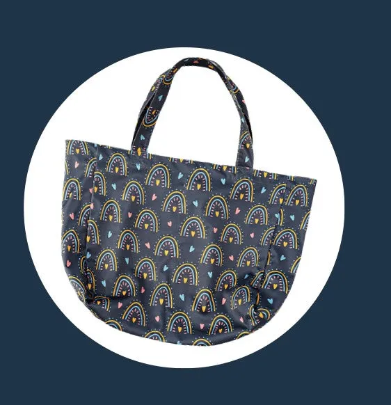 Multifunctional mum tote bag / nappy bag in BOHEMIA