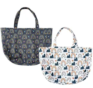 Multifunctional mum tote bag / nappy bag in BOHEMIA
