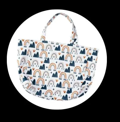 Multifunctional mum tote bag / nappy bag in BOHEMIA
