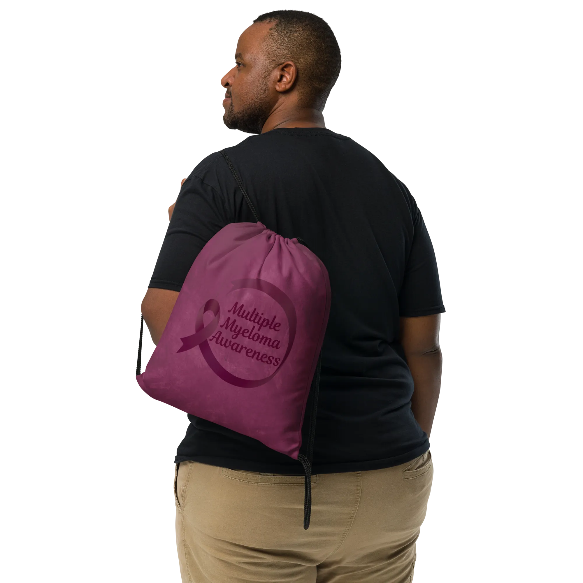 Myeloma Awareness Drawstring bag