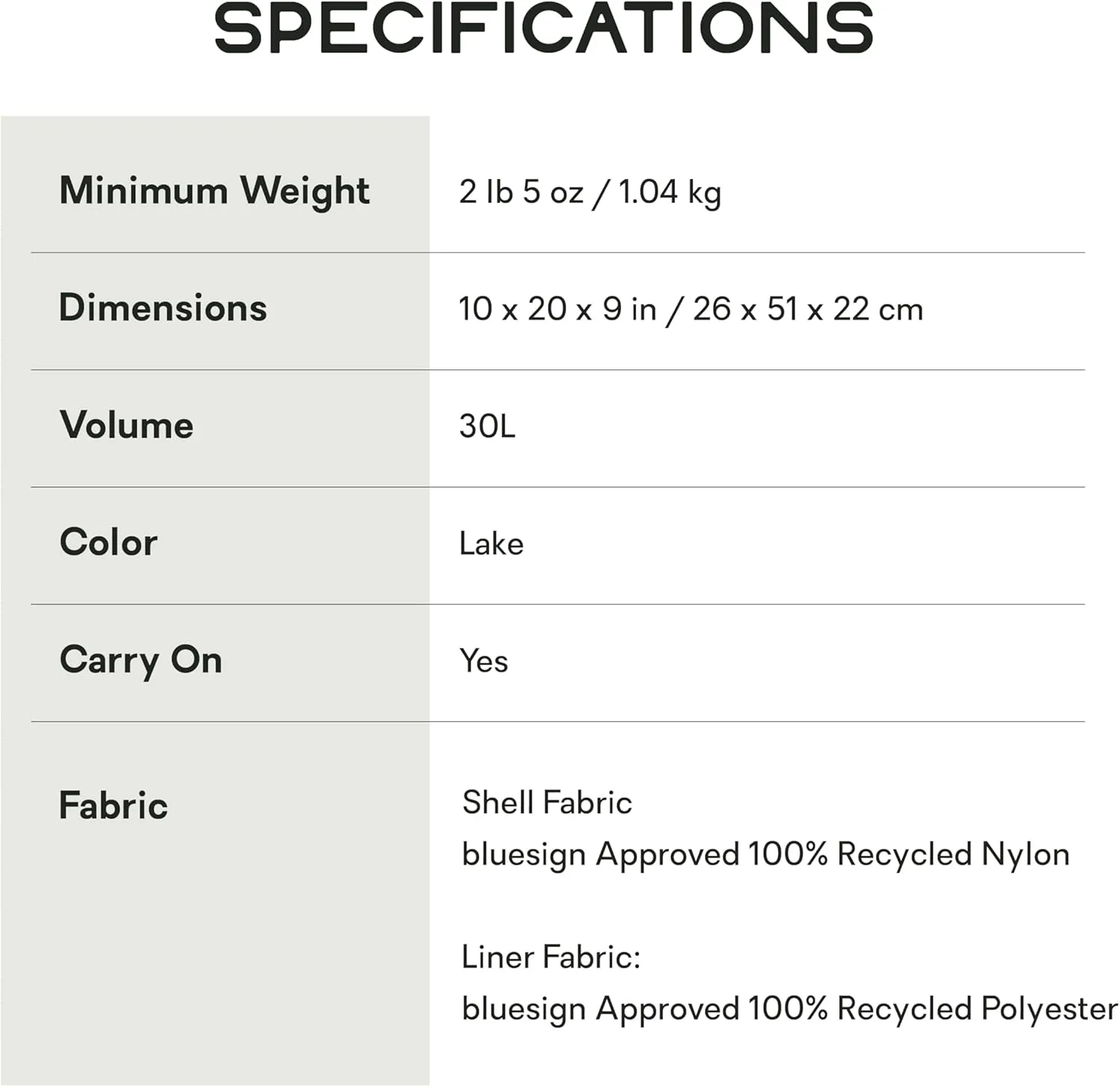 NEMO Equipment Double Haul Convertible Duffel & Tote Bag – Water-Resistant Gear Bag with Backpack Straps - 30L - Lake