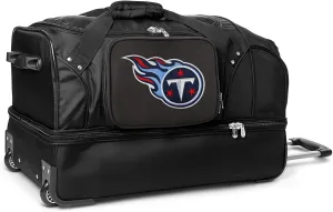 NFL Drop Bottom Rolling Duffel Luggage