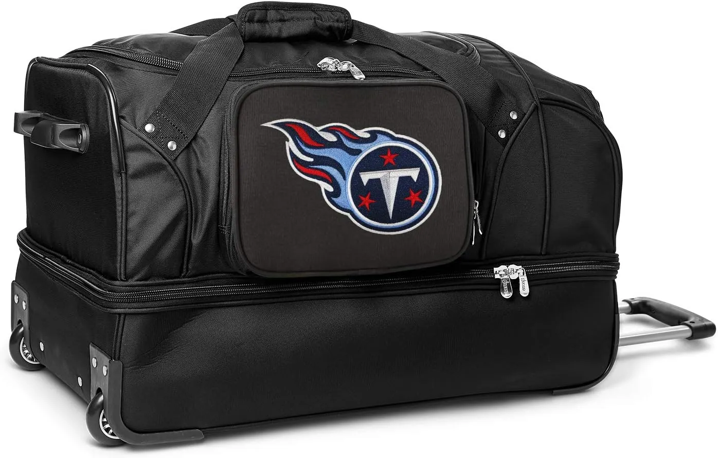 NFL Drop Bottom Rolling Duffel Luggage