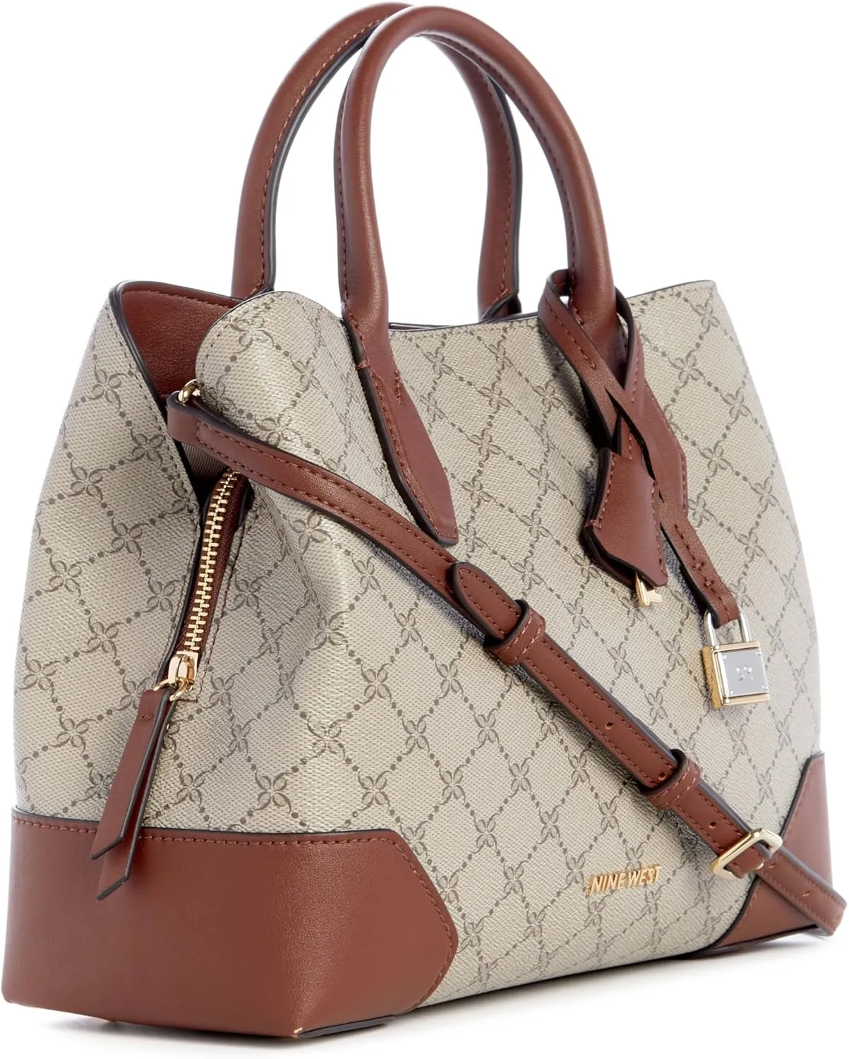 Nine West Brooklyn 3 Comp Satchel