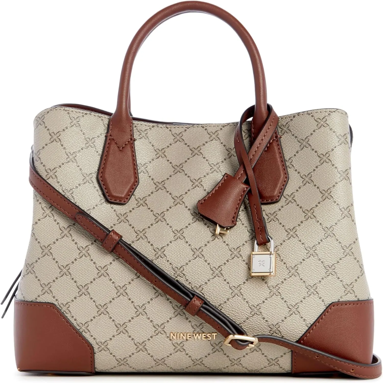 Nine West Brooklyn 3 Comp Satchel