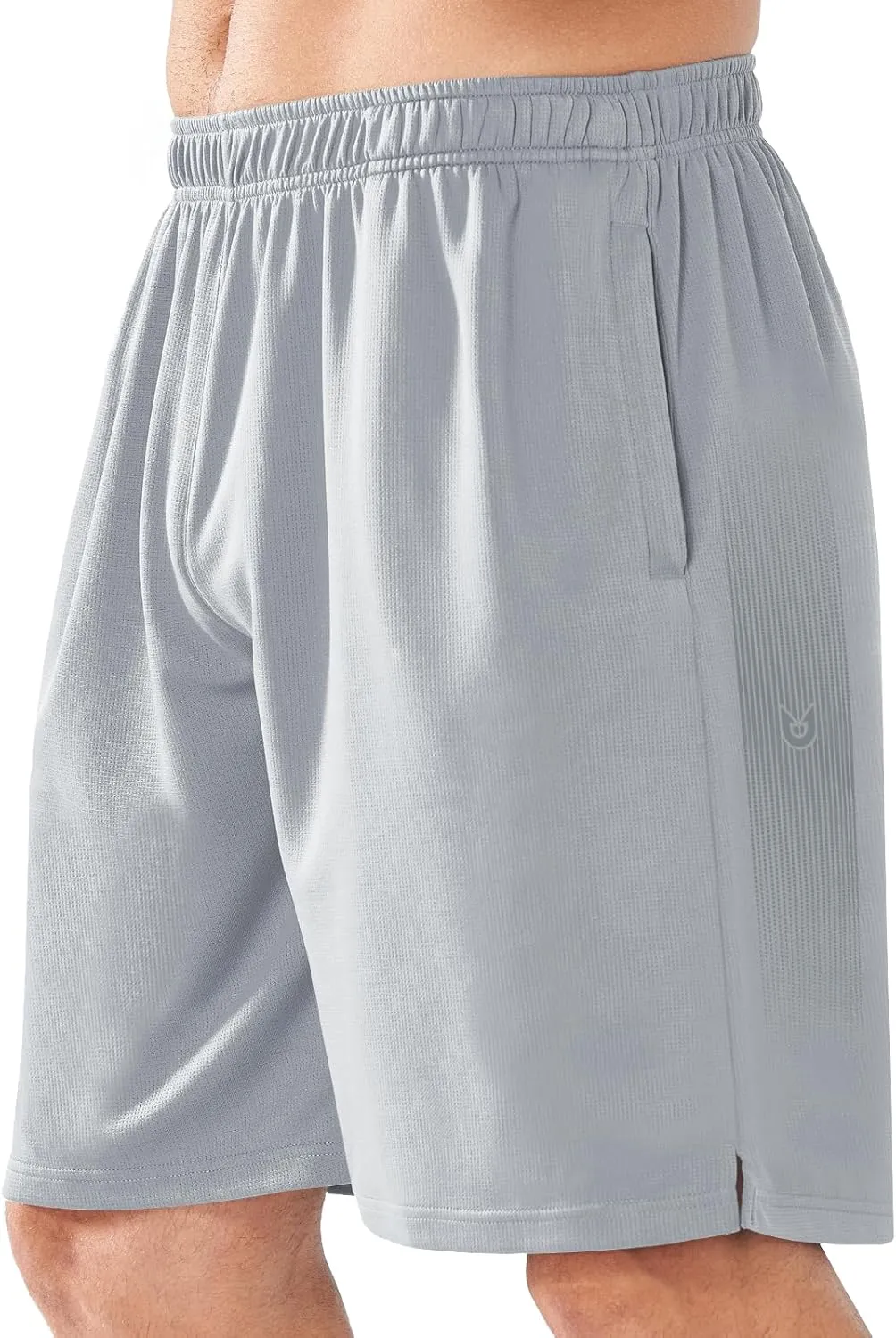 NORTHYARD Men's 10" Athletic Shorts Basketball Workout Gym Lightweight Quick Dry Shorts with Mesh & Zip Pockets