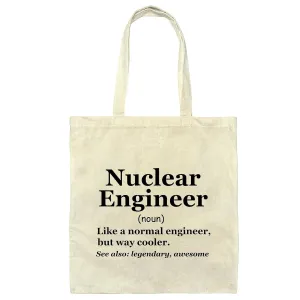 Nuclear Engineer Gift Design Nuclear Engineering Graduate Natural White Multicolor Canvas Tote Bag