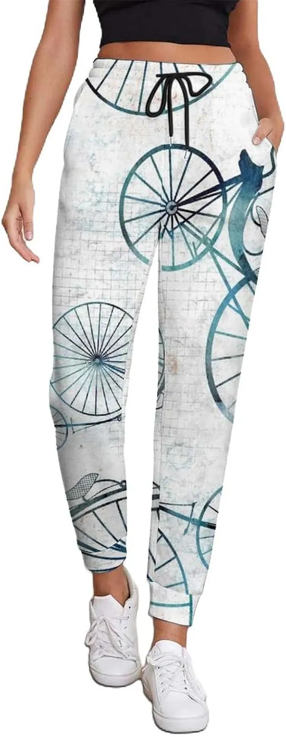 Nugier Women's Sweatpants, Lounge Pants, Drawstring Pajamas with Pockets (S-3XL)