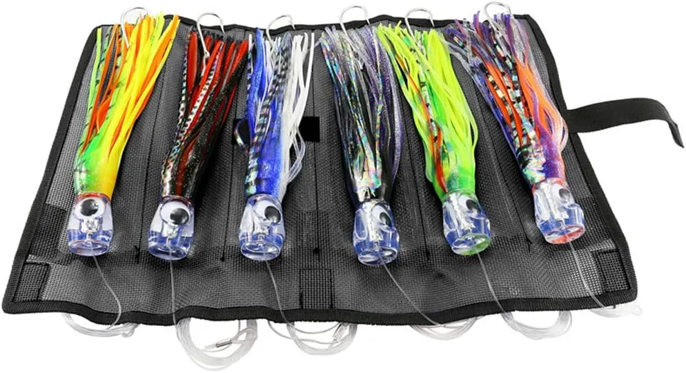 OCEAN CAT Saltwater Trolling Lure for Marlin Tuna Mahi Dolphin Durado Wahoo Trolling Lures Free Mesh Bag Offshore Big Game Lures