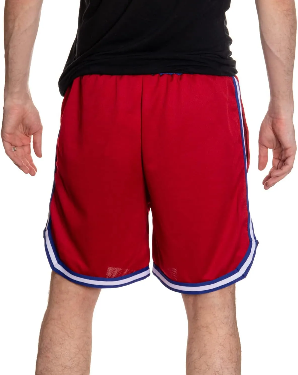 Officially Licensed NHL Men's 2 Tone Air Mesh Shorts Lined with Pockets