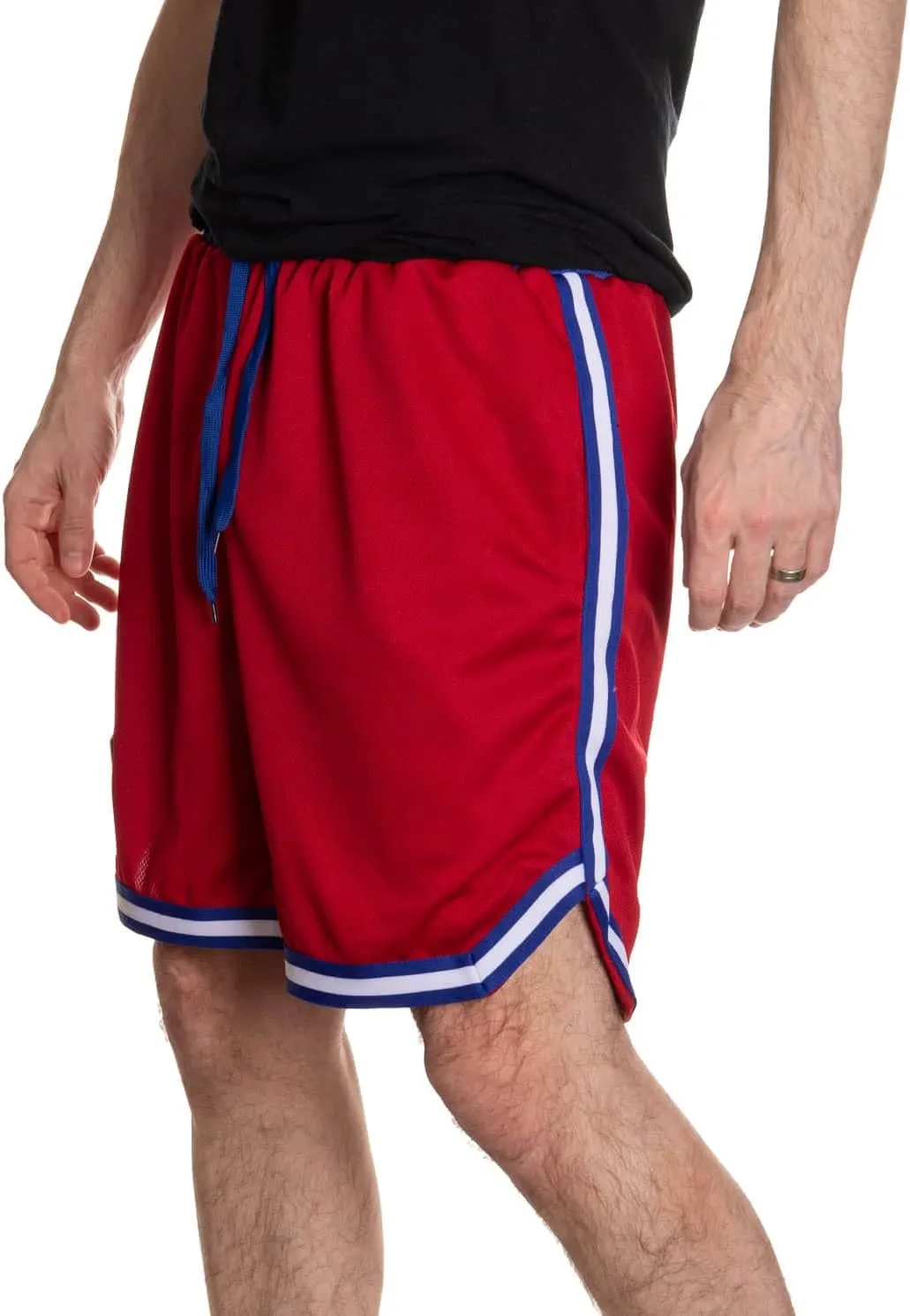 Officially Licensed NHL Men's 2 Tone Air Mesh Shorts Lined with Pockets