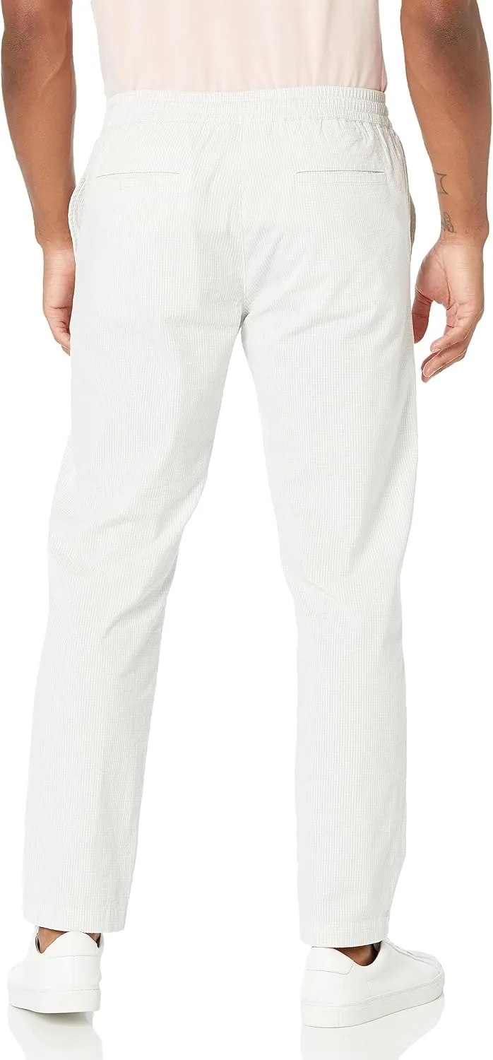 Original Penguin Men's PNT Seersucker Pullon Drawstring Pant