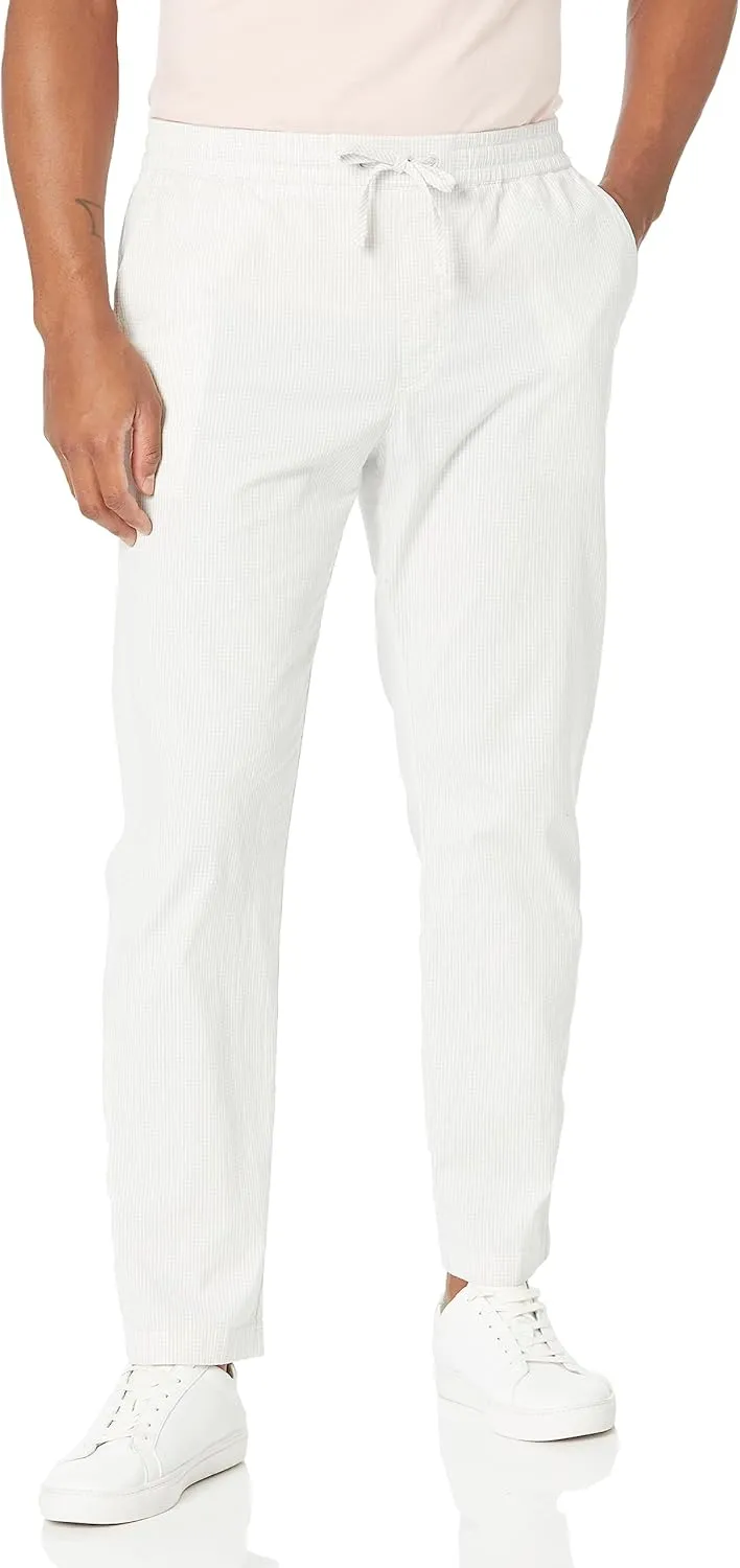 Original Penguin Men's PNT Seersucker Pullon Drawstring Pant