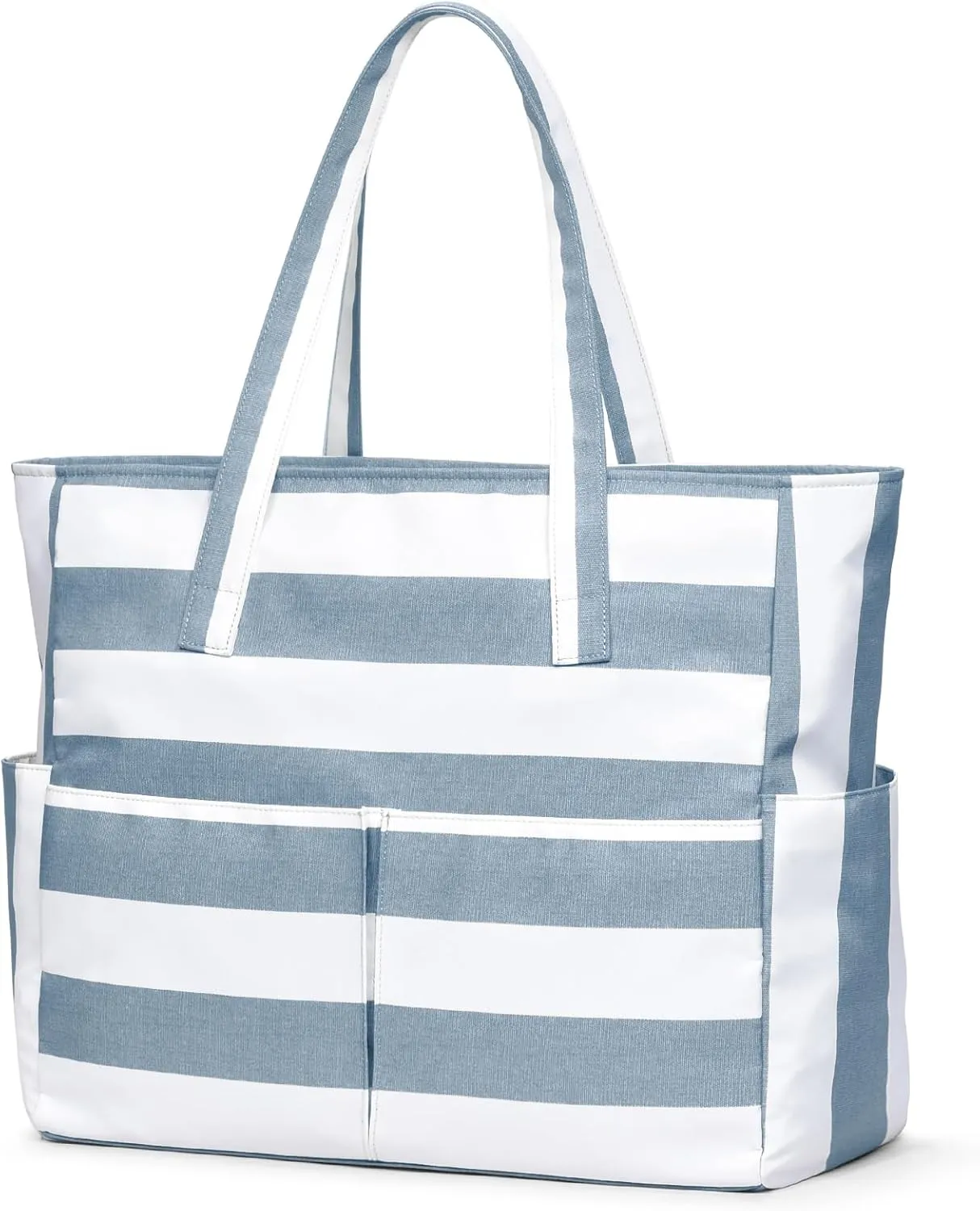 oscaurt Beach Bags for Women Large Waterproof Sandproof Beach Tote Swim Pool Bag with Zipper for Travel Vacation Essentials